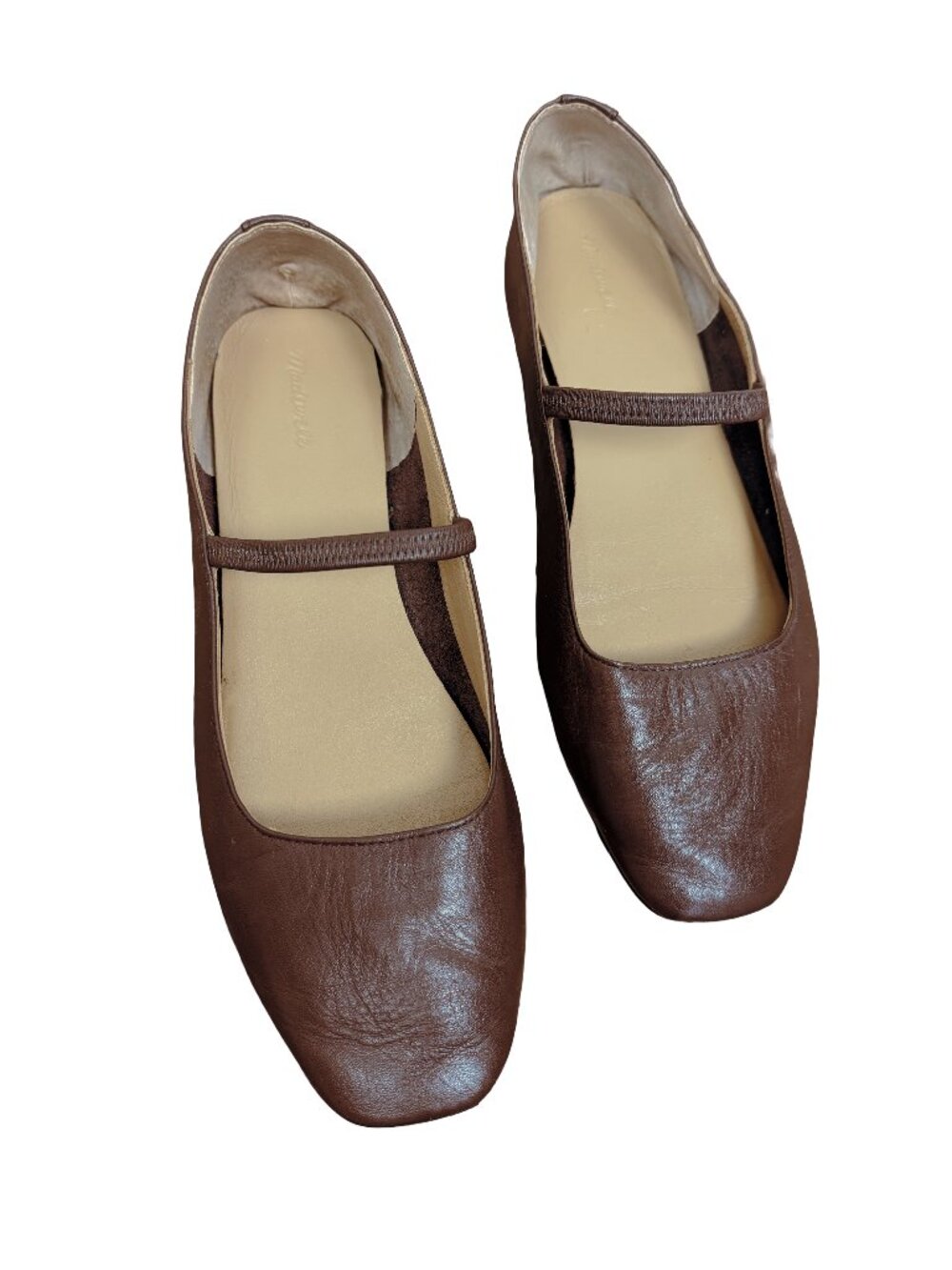 Madewell The Greta Mary Jane Flat Women's 9 Coffee Bean Brown